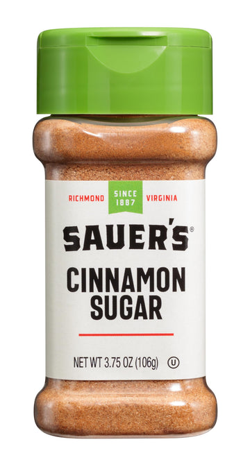 Sauer's Cinnamon Sugar, 3.75 Ounce (Pack of 1)