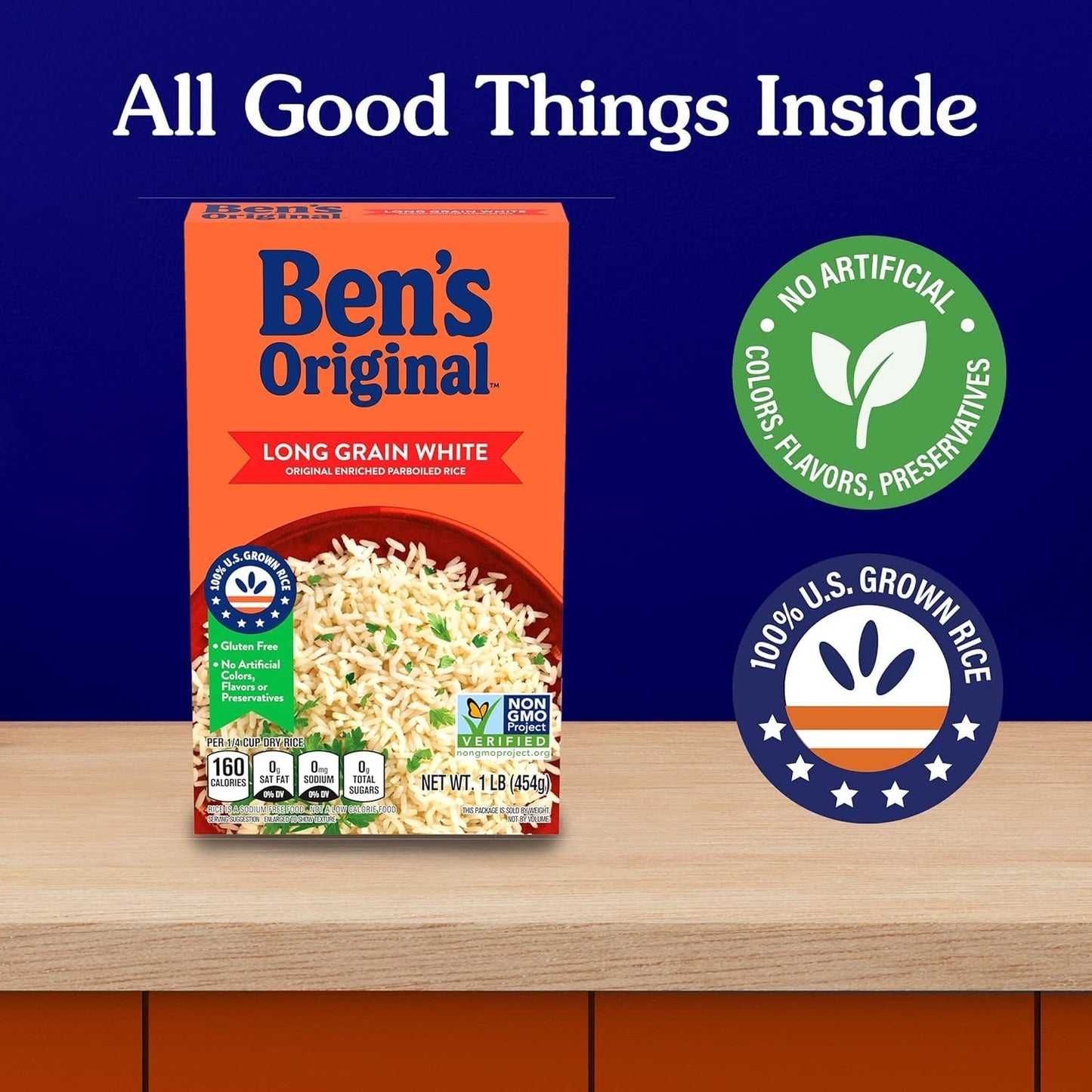 UNCLE BEN'S Original Converted Enriched Parboiled Long Grain Rice, 16 oz, Pack of 1