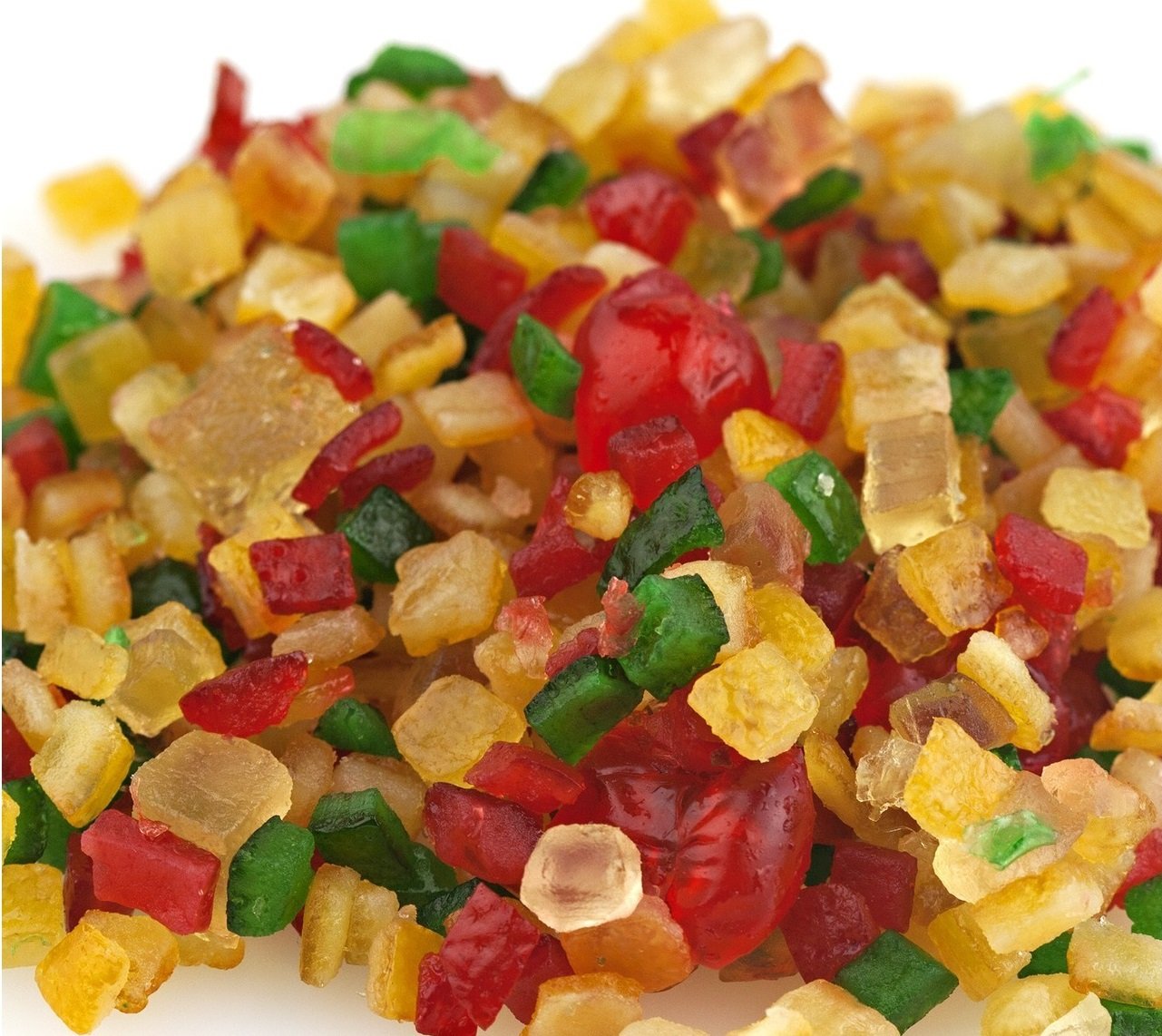 candied Fruit Mix (Special Mello)  1 Pound Tub