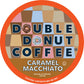 Double Donut Coffee Caramel Macchiato Coffee Pods - 48 Count for Keurig K Cups