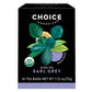 Choice Organics Earl Grey Tea with Bergamot - 48 Organic Black Tea Bags - 3 Pack - Fair Trade - Compostable - Contains Caffeine