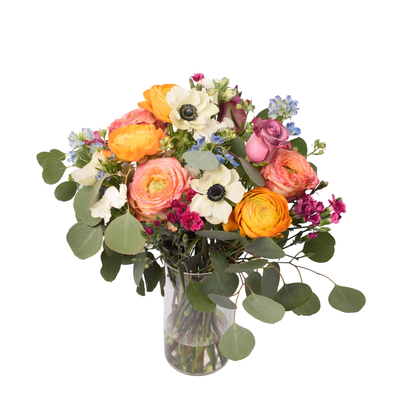 Epicflowers, The Sweetheart Bouquet, Fresh Flower Bouquet, Mix of premium flowers, 27 stems, Gift Fresh Flowers for Birthday, An