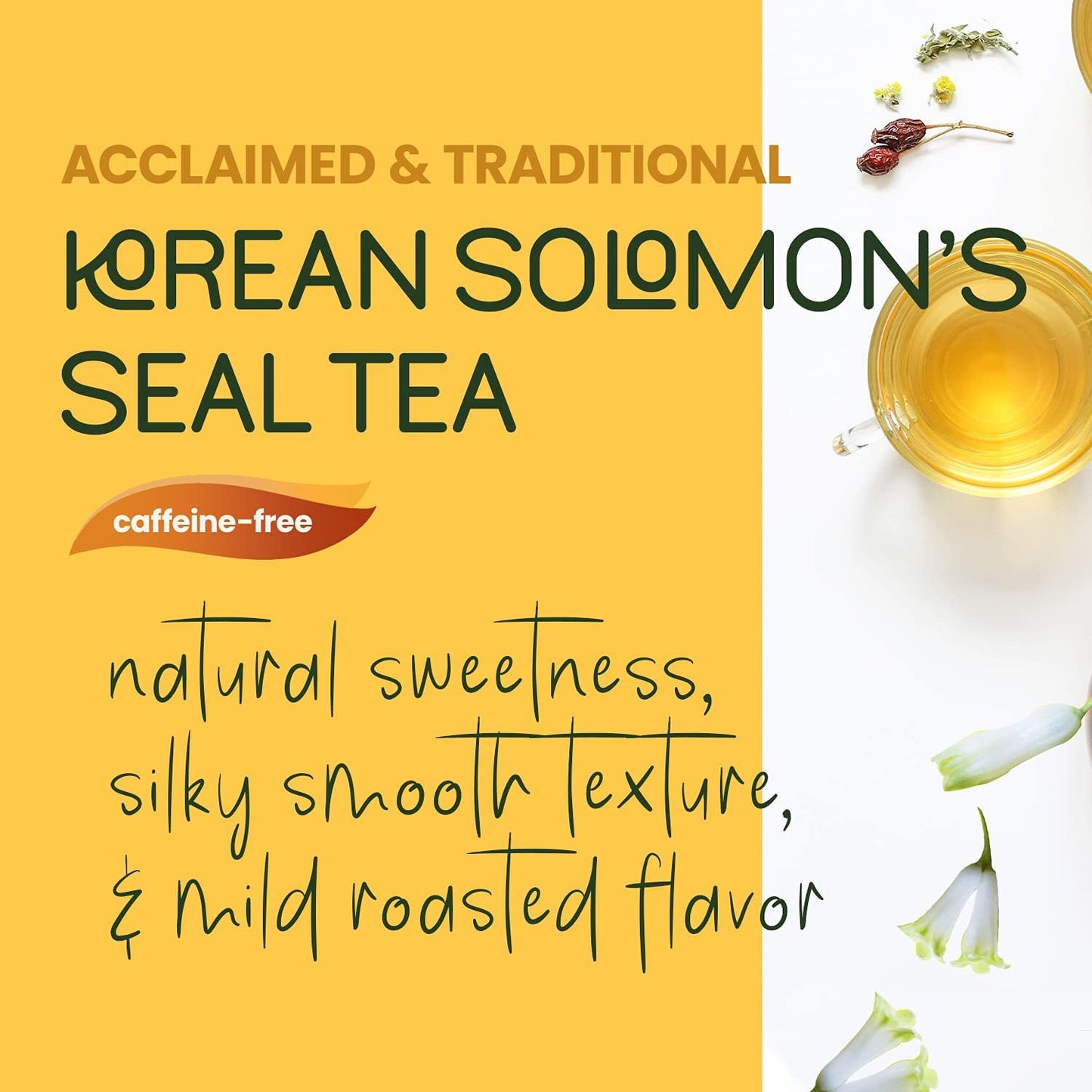 Dong Suh Korean Tea (50 Bags) (Solomons Seal Tea)