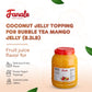 Fanale Coconut Jelly Topping for Bubble Tea, 8.3 lb, Mango Flavor