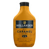 Hollander Caramel Caf   Sauce | GMO Free, Corn Syrup Free, Soy/Gluten Free |15 fl. oz. Squeeze Bottle | Flip Cap