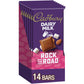 Cadbury Dairy Milk Rock the Road Milk Chocolate Candy Bars, 3.5 oz (14 Count), Model 3400004018