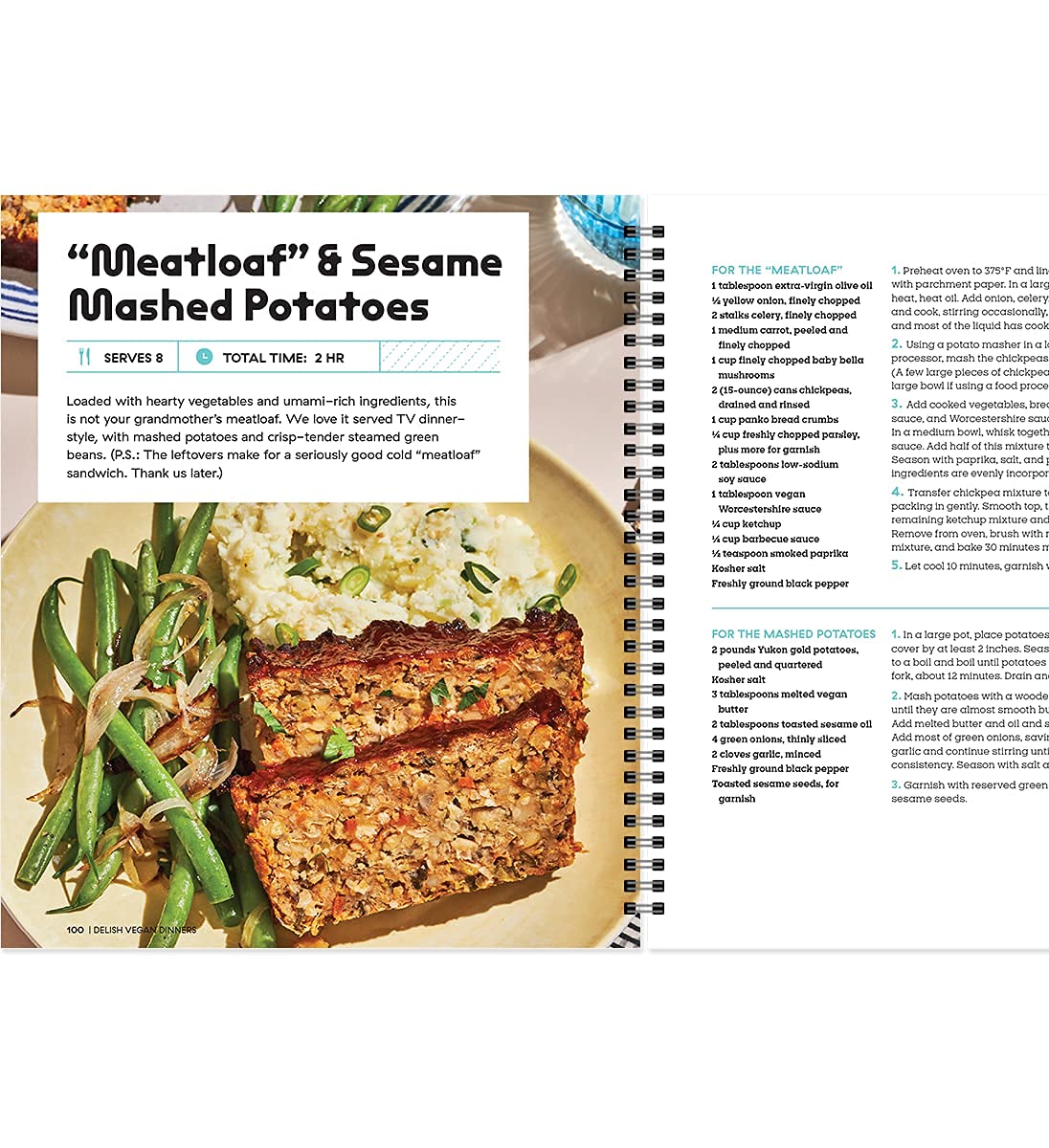 Delish Vegan Dinners: 70+ Amazing Weeknight Dinners, Colorful Salads, Plant-Based Spins On Comfort Classics, And Much More - Learn To Create Healthy And Delicious Meat-Less Meals At-Home!