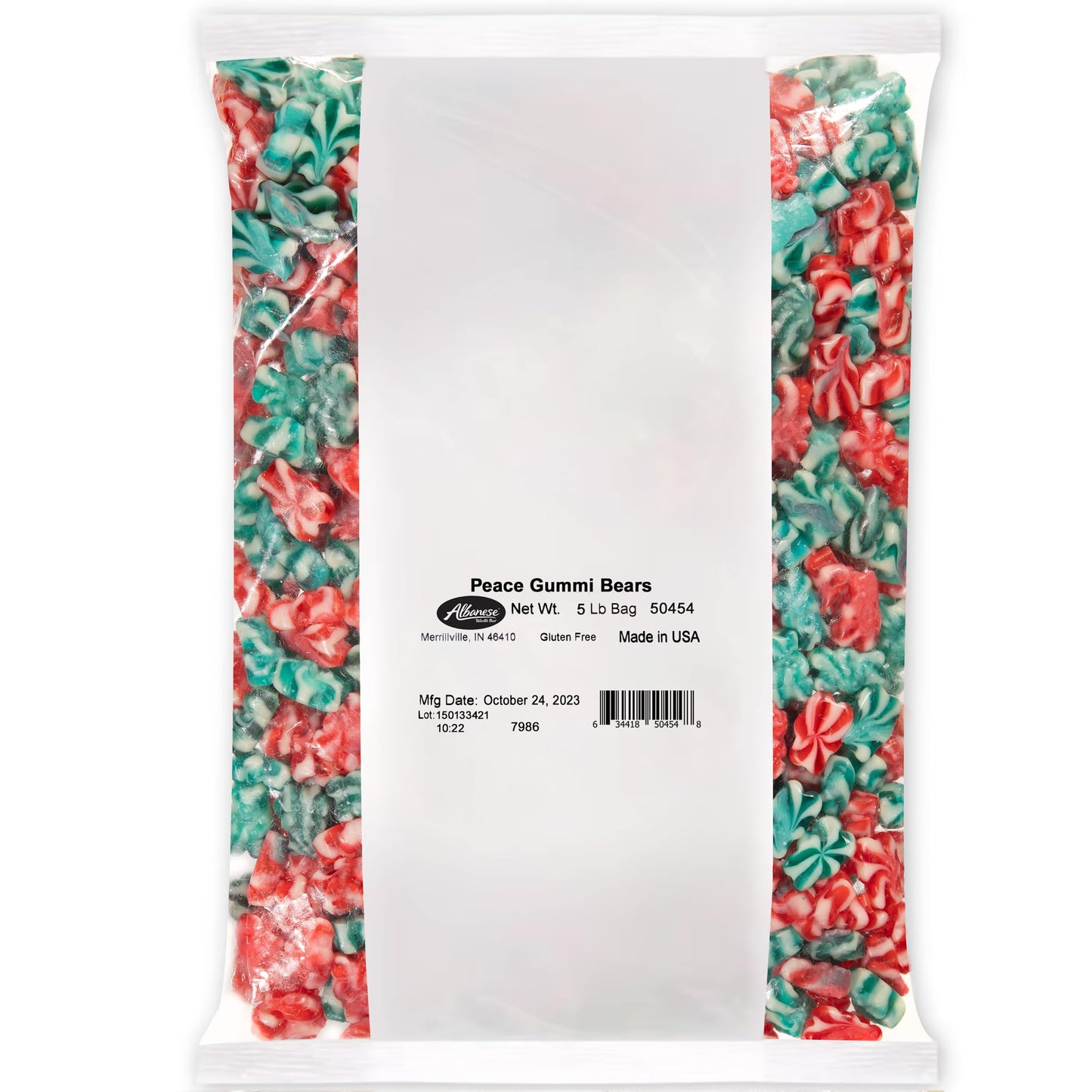 Albanese Gummy Bears, Worlds Best Gummies, 5lbs Candy