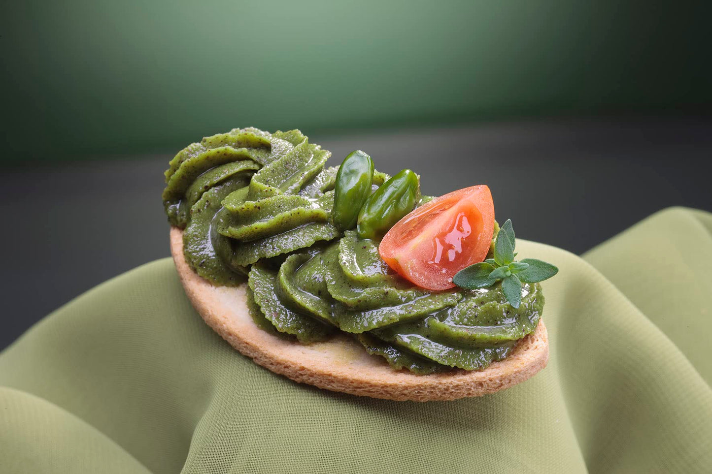 Sanniti Marullo Sicilian Pistachio Spread Crema Di Pistacchio Verde Di Bronte Dop, 6.7 Oz