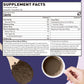 10 Mushroom Hot Cocoa for Sleep, Sugar Free Keto Cocoa Powder, Nighttime Drink,100mg Magnesium Glycinate, 100mg Gaba, 150mg L-Th