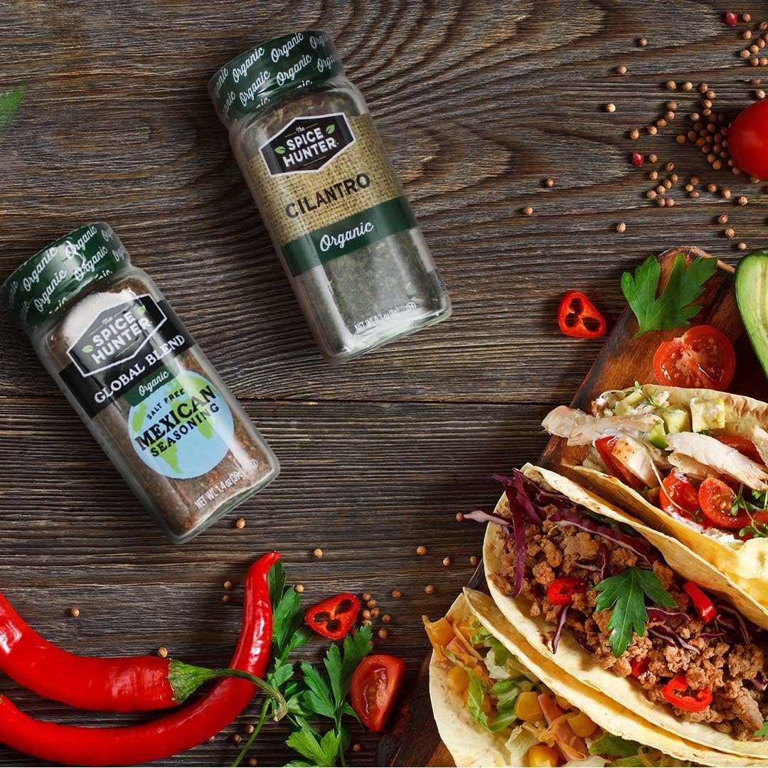 Spice Hunter Organic Cilantro, 0.30 Ounce (Pack Of 6)