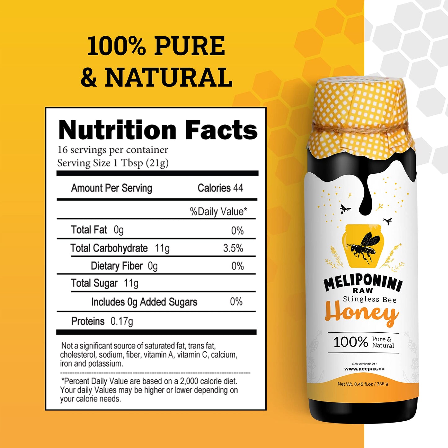 Meliponini - Stingless Bee Honey, Antioxidant-Rich Raw Honey, A Powerful Alternative To Manuka Honey, Tasty Sweet And Sour Pure