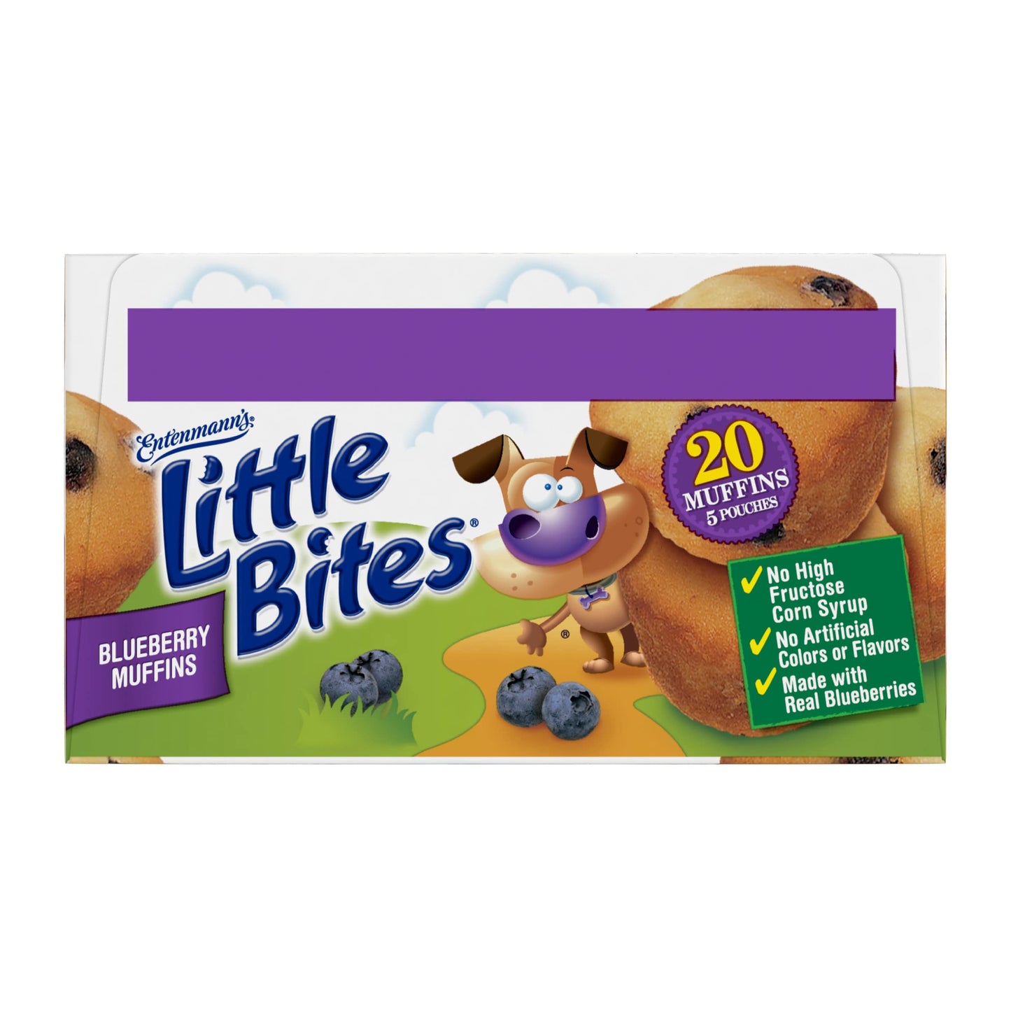 Entenmanns Little Bites Mini Muffins Variety Pack | 4 pack (20 pouches total)