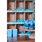 Mini Candy Canes (113 Individually Wrapped Sticks) Christmas And Party Candies (Blue)