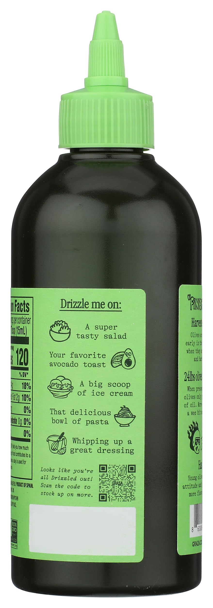 350 Ml Drizzle Extra Virgin Olive Oil For Finishing