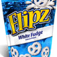 Flipz Pretzels, White Fudge, 5 oz Packages (Pack of 12)