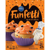 Pillsbury Funfetti Cake Mix with Candy Bits and Funfetti Vanilla Frosting Halloween Theme
