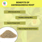 Ashwagandha Root 1Lb | Dried Ashwagandha Herb | 100% Naturally Dried | Withania Somnifera | Best Particle Size For Making Tea |