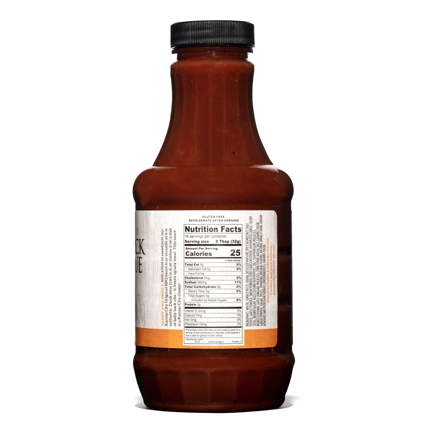 Fiorellas Jack Stack Barbecue Kansas City BBQ Sauce 2 Pack - Original & Spicy, 18oz Bottles, 1.12 Pound