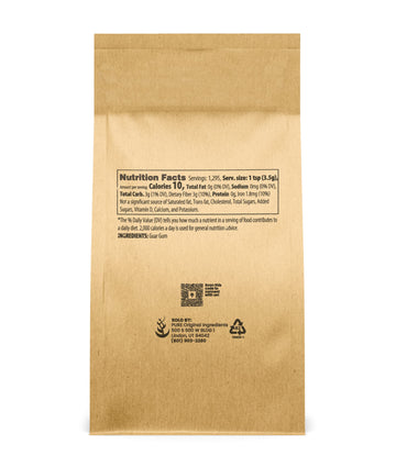 Pure Original Ingredients Guar Gum (10Lb) From Guar Beans, Food Grade, Gluten Free