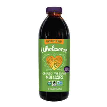 Wholesome Sweeteners, Blackstrap Molasses, 16 oz