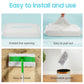 Air U+ Upgraded Heavy Duty Pet Dry Sweeper Pads For Swiffer Dry Sweeping Cloths Refills, 60 Count