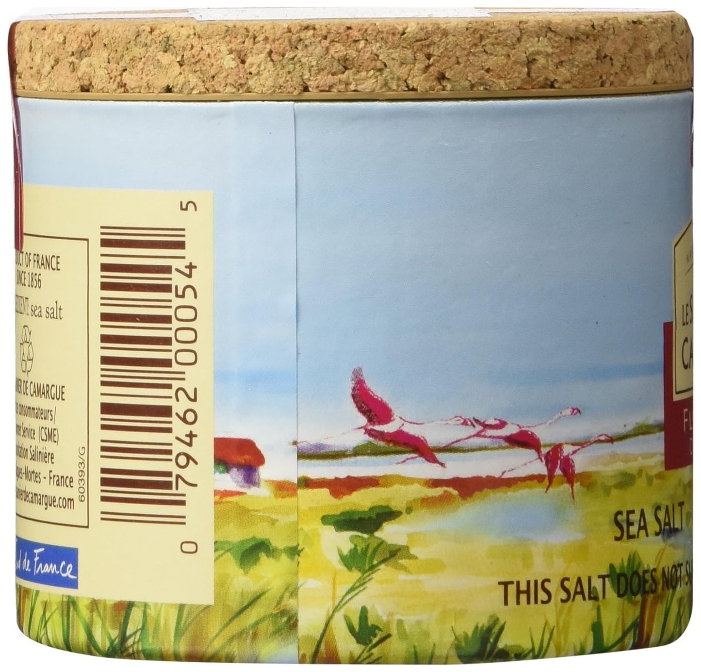 Le Saunier De Camargue Fleur De Sel Sea Salt, 4.4 Ounce Canisters (5 PACK)