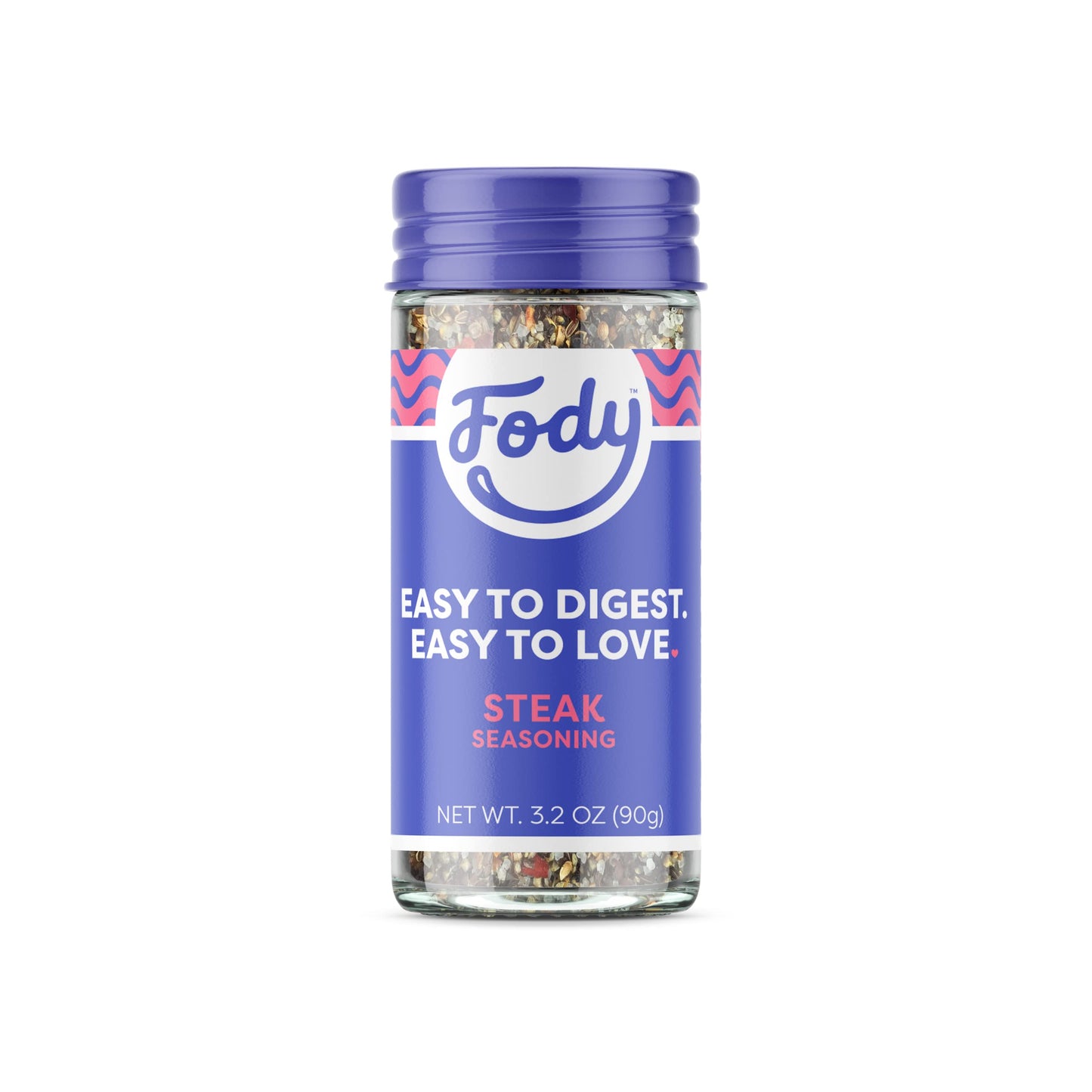 Fody Foods Vegan Steak Spice Blend, Flavorful Grilling Seasoning, Low Fodmap Certified, Sensitive Recipe, Gut & Ibs Friendly, 3.