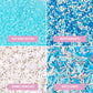 Sweets Indeed Winter Sprinkle 4-Pack - 10.90 oz | Blue Sugar Crystals  Shimmer Snowflakes  Winter Jimmies & Nonpareils | Frozen-Inspired Christmas & Holiday Baking Decorations