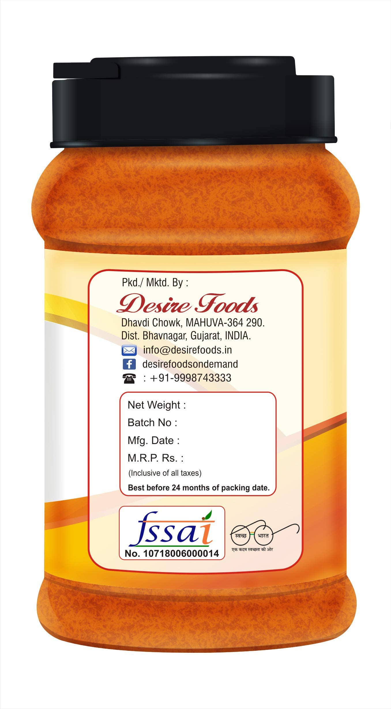 Desire Cheese Popcorn Seasoning Powder 400 Gram [For Popcorn Seasoning, Nachos, Pasta, Pizza, Sprinkle On French Fries]