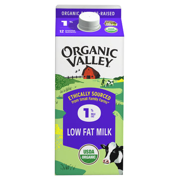 Lowfat 1% Milk Half Gallon Crate NY Fresh