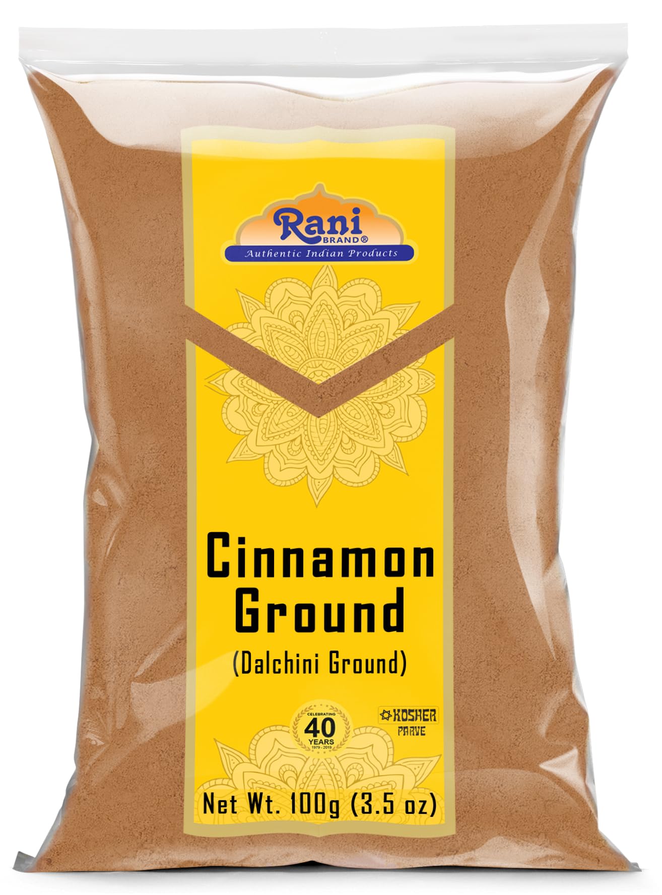 Rani Cinnamon Powder (Ground) Spice 3.5Oz (100G) ~ All Natural | Salt-Free | Vegan | No Colors | Gluten Friendly | Non-Gmo