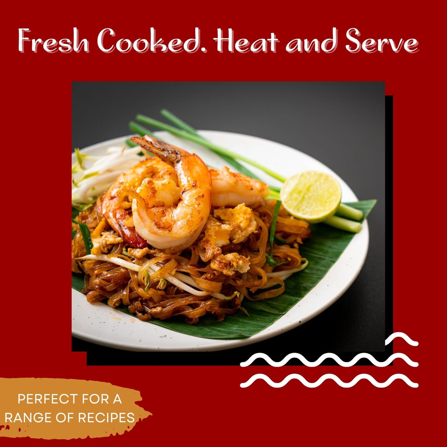 KA-ME Thai Ribbon Stir Fry Noodles, 14.2 Oz, Pack of 6, Model 470556