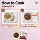 Yopokki Instant Tteokbokki Pack (Jjajang, Pack Of 2) Korean Street Food With Jjajang Flavored Sauce Topokki Rice Cake - Quick &