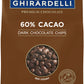 Ghirardelli 60% Cacao Chocolate Chip, 5Lb Bag With Ghirardelli Stamped Barista Spoon