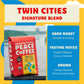 Peace Coffee Twin Cities Blend Dark Roast (Sumatra, Peru, Honduras Origins) Organic Fair Trade Coffee, Whole Bean 20 Oz. Bag