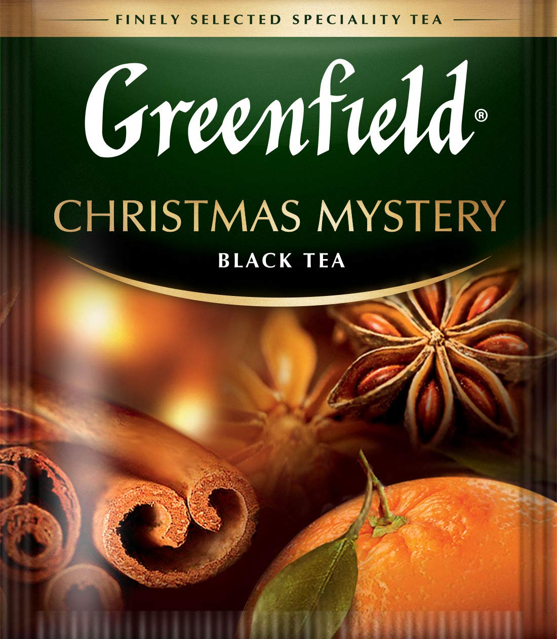 Greenfield Christmas Mystery Black Tea Fruit & Herbal Collection 25 Teabags The Execptional Freshness Of Tea Is Guranteed By The