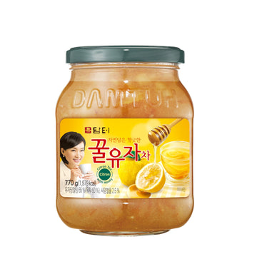 Damtuh Korean Honey Citron Tea 1.7lb (27.16 fl oz) - Traditional Yuzu Yuja Marmalade Preserve, Authentic Korean Fruit Honey Tea