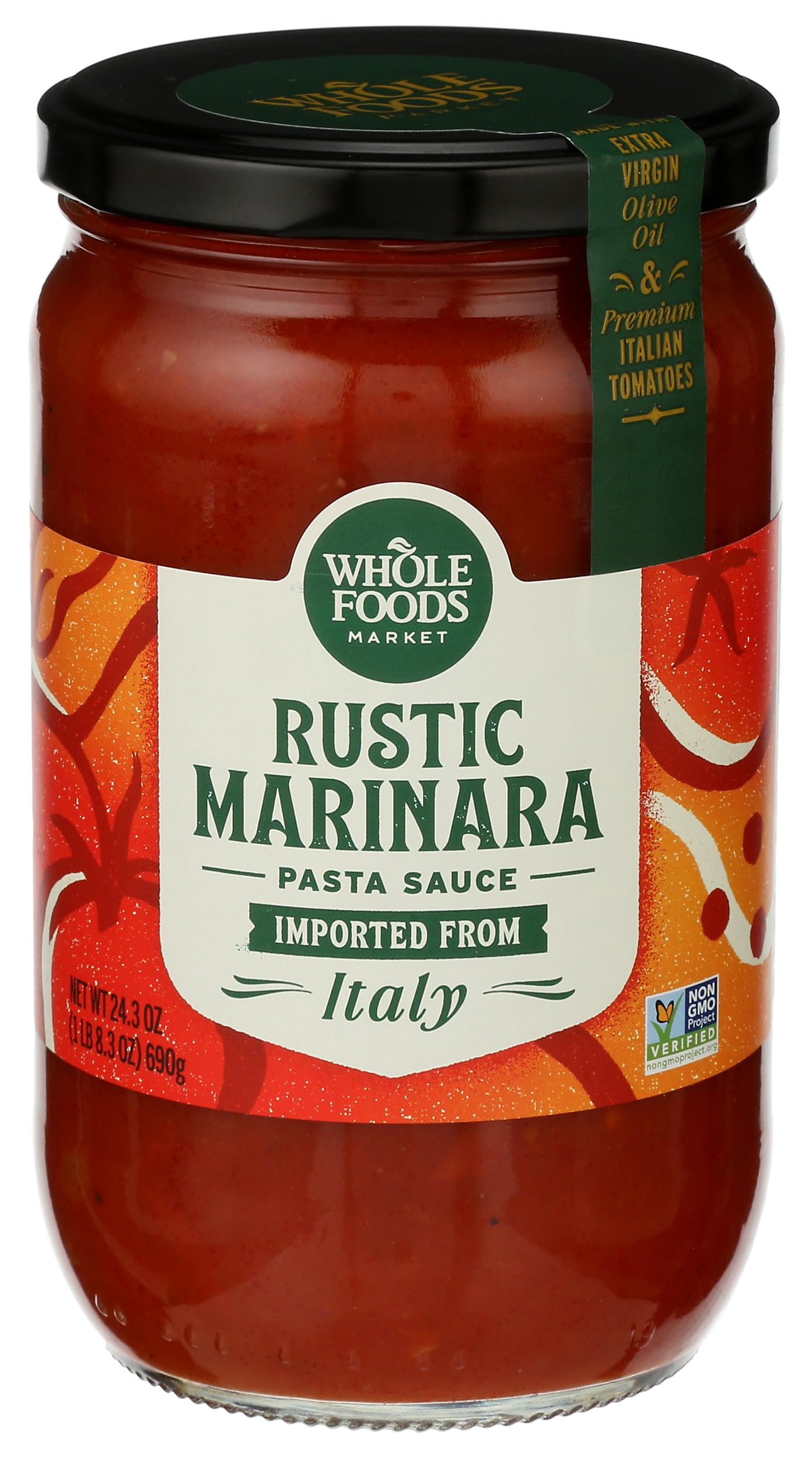 Whole Foods Market Marinara Pasta Sauce, 24.3 oz