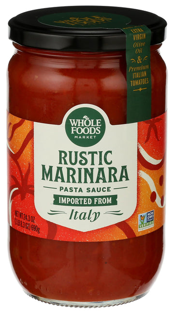 Whole Foods Market Marinara Pasta Sauce, 24.3 oz