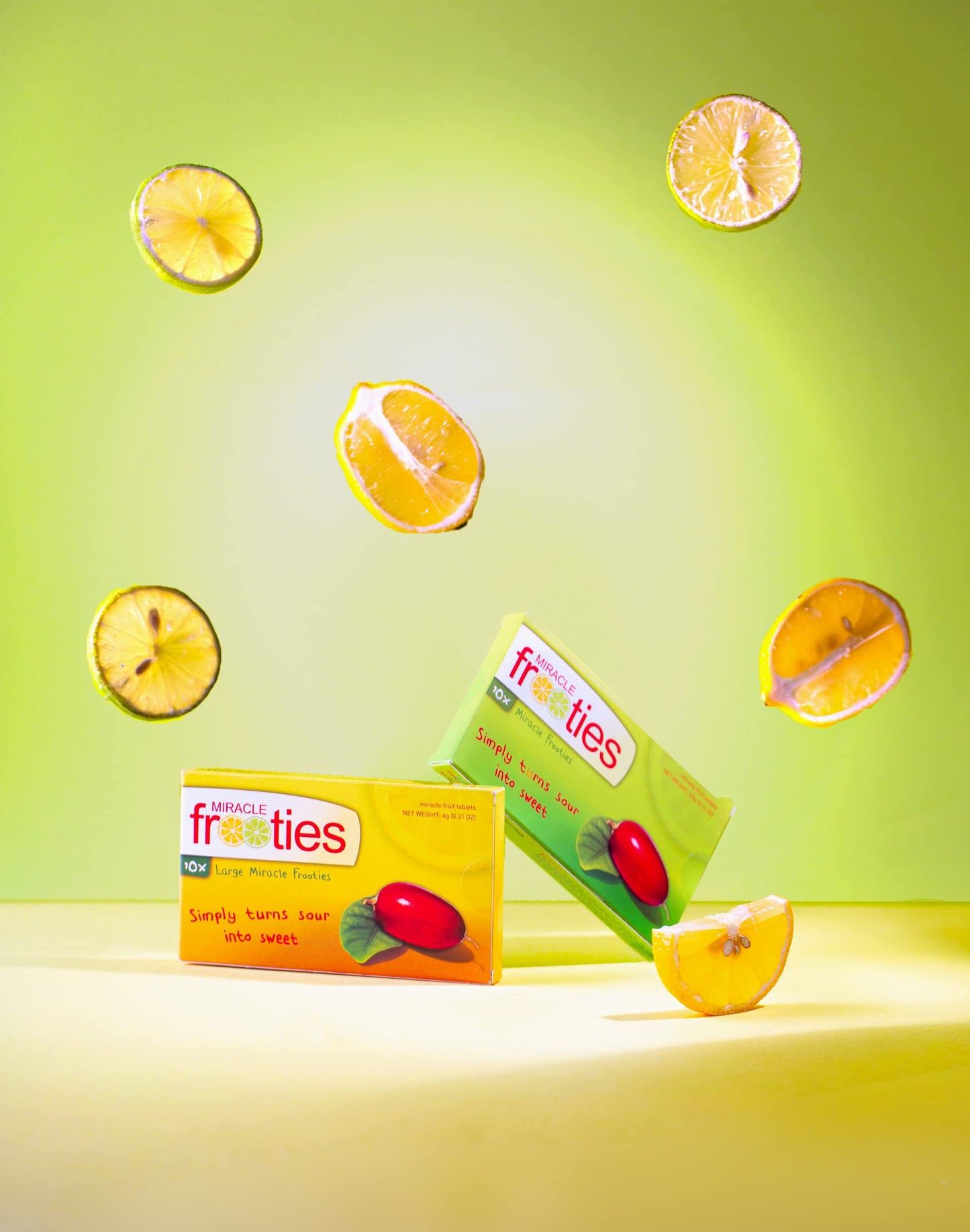 Frooties   Berry compact pieces - 100% Natural, Sugar Free, 20 Count Pack of 2, Energy Yellow