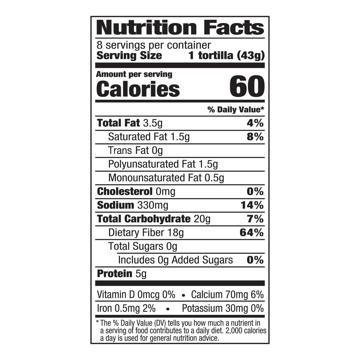 Mission Carb Balance Flour Tortillas, Fajita Size, 8 Count