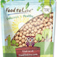 Food to Live - Garbanzo Beans, 3 Pounds Whole Dried Raw Chickpeas, Kosher, Vegan, Bulk, Sproutable, Low Sodium, Good Source of Dietary Fiber, Protein, Iron, Folate, and Thiamin