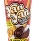 Meiji Yan Yan Dipping Sticks, Chocolate Crme - 2 oz, Pack of 10 - Cracker Sticks with Fun Animals Phrases