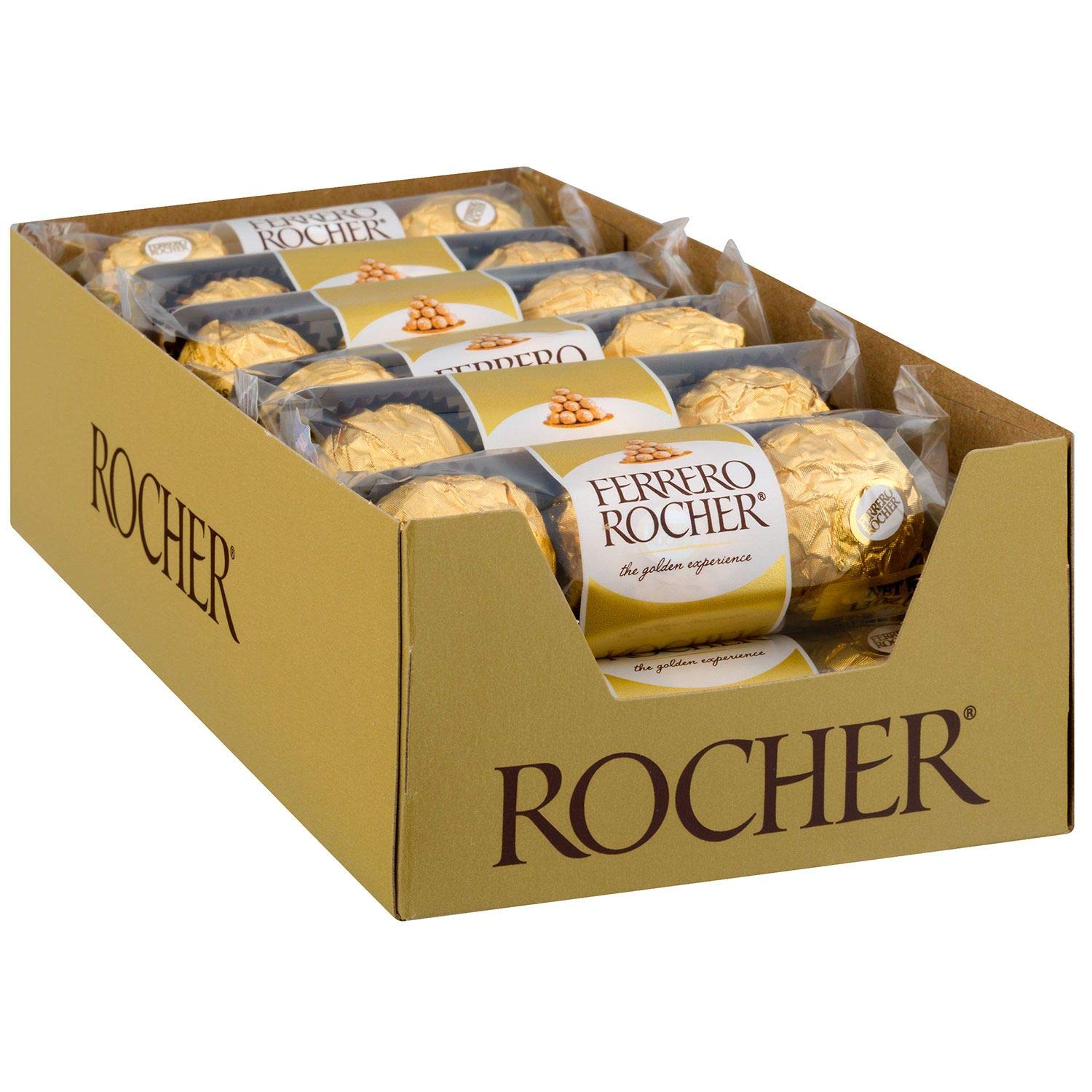 Ferrero Rocher Hazelnut Chocolate  1.3 Ounce