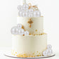 30Pcs Glitter Balls Cake Topper Foam Ball Cake Picks Mini Balloon Diy Cake Insert Topper Decoration For Baby Shower Wedding Anni