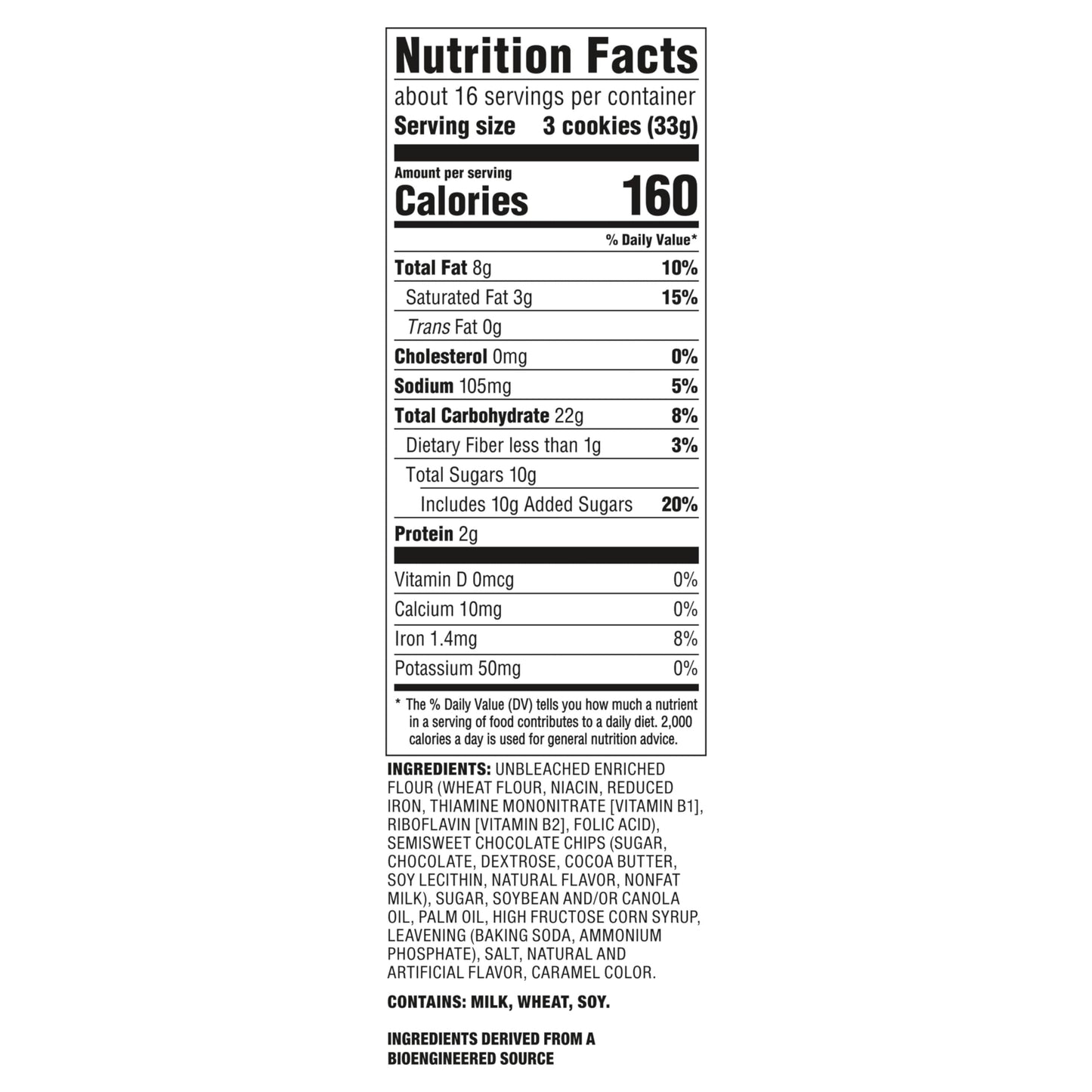 Chips Ahoy! Original Chocolate Chip Cookies, Family Size, 12 - 18.2 Oz Packs