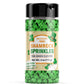 Unpretentious Shamrock Sprinkles, 4 oz, Vibrant & Colorful, St. Patrick's Day, Dessert Decoration