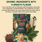 Organic Ceremonial Cacao Beverage Mix - Pure Ceremonial Grade Cacao Sustainably Sourced from Guatemala, Dark Chocolate Powder Su