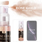 Vividye Edible Glitter Spray - 20g Rose Gold Shimmer Dust for Baking, Cocktails, Cake, Cupcakes, and Beverage Decoration